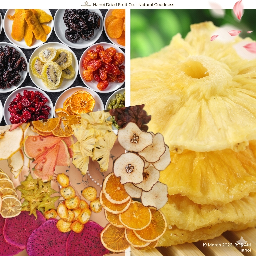 TRÁI CÂY SẤY KHÔ