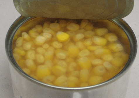 CANNED SWEET CORN TIN 15 OZ