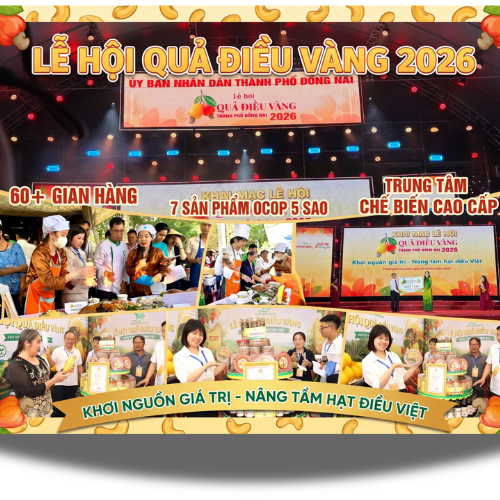 GOLDEN CASHEW FESTIVAL 2026: UNLOCKING VALUE ELEVATING VIETNAMESE CASHEW